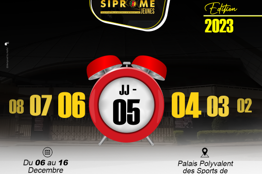 SIPROME JEUNES 2023 : J-5 - Compte à Rebours vers la Découverte de l'Innovation